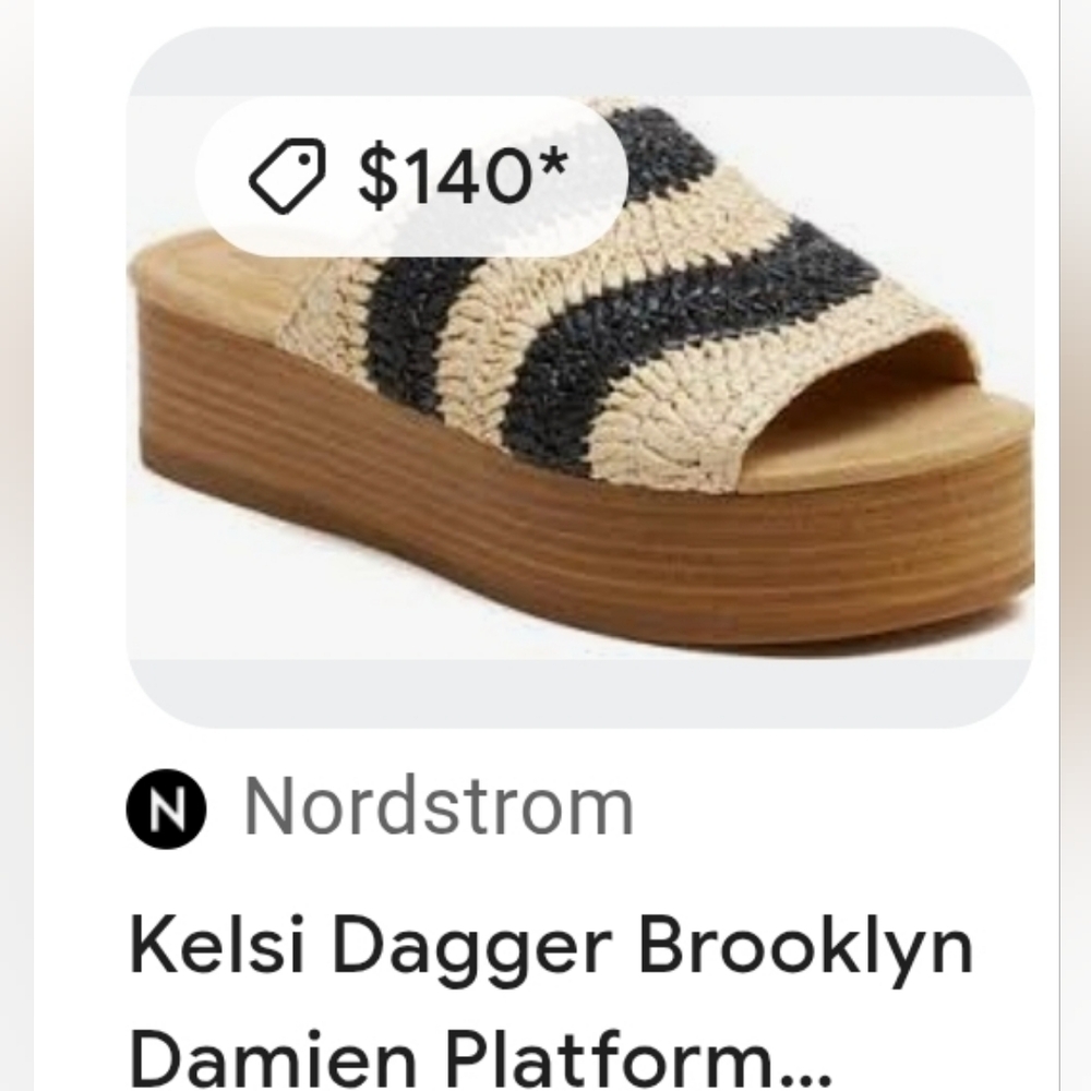NEW Kelsi Dagger Damien Platform Brooklyn New In Box 11